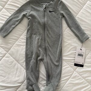 Nike Kids Gray Footed One Piece